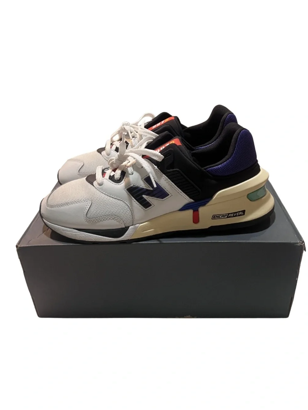 DEADSTOCK New Balance 997S Munsell White Deep Blue 12 MS997JEA